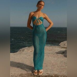 NWT Peppermayo Teal Swim Coverup M/L